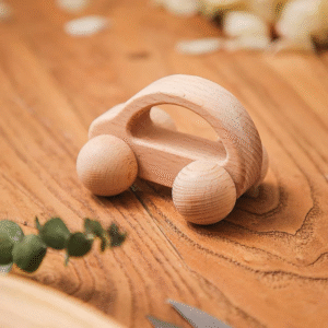 Voiture en Bois Naturel