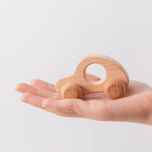 Voiture en Bois Naturel