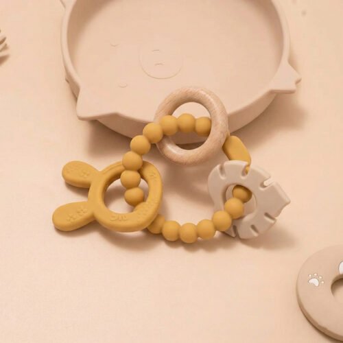 Hochet anneau de dentition 4 en 1 bébé