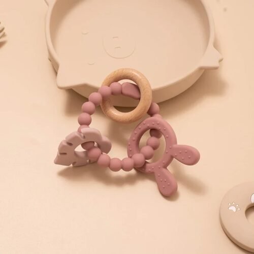 Hochet anneau de dentition 4 en 1 bébé