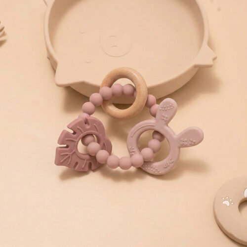 Hochet anneau de dentition 4 en 1 bébé